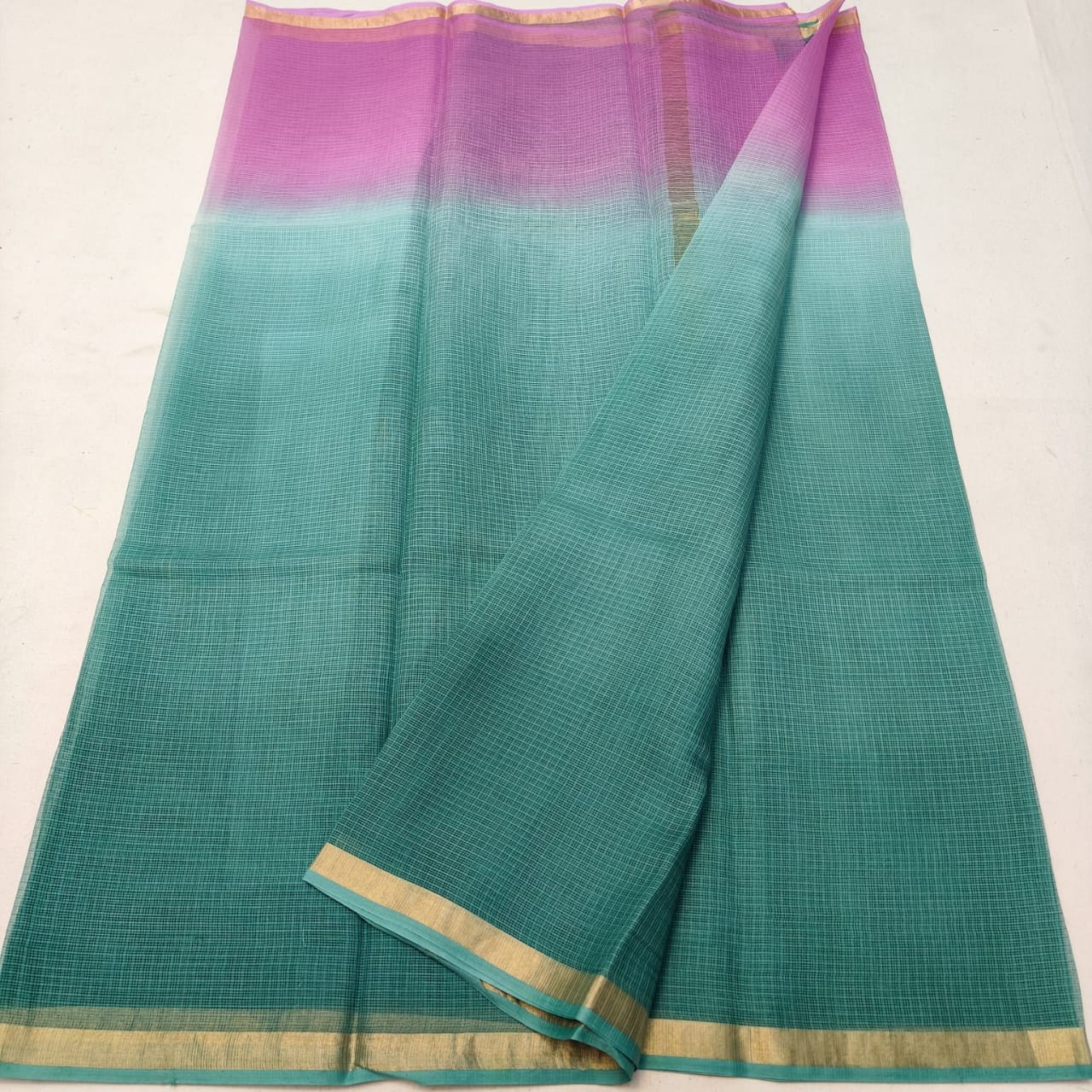 Kota Doria Silk Saree