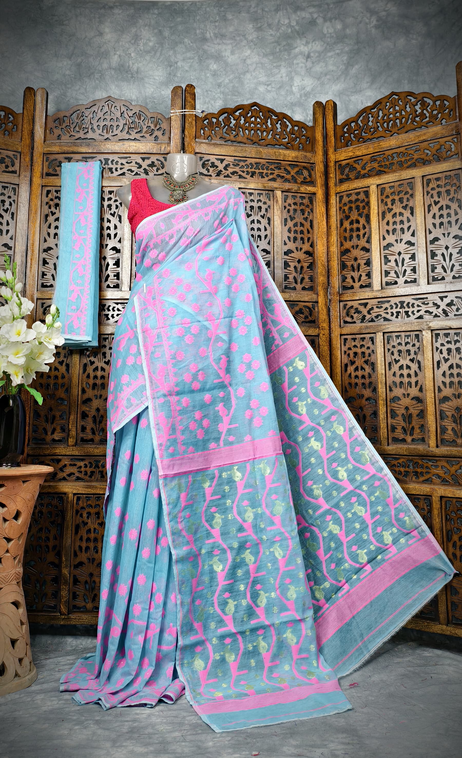 Premium Quality Soft Jamdani Saree