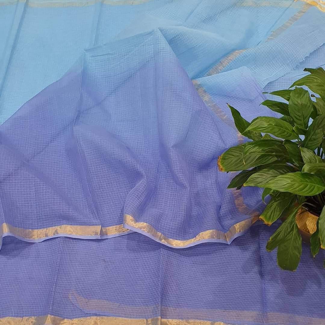 Kota Doria Silk Saree