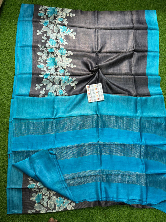 Pure Tussar Silk Saree
