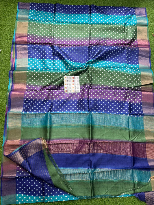 Pure Tussar Silk Saree