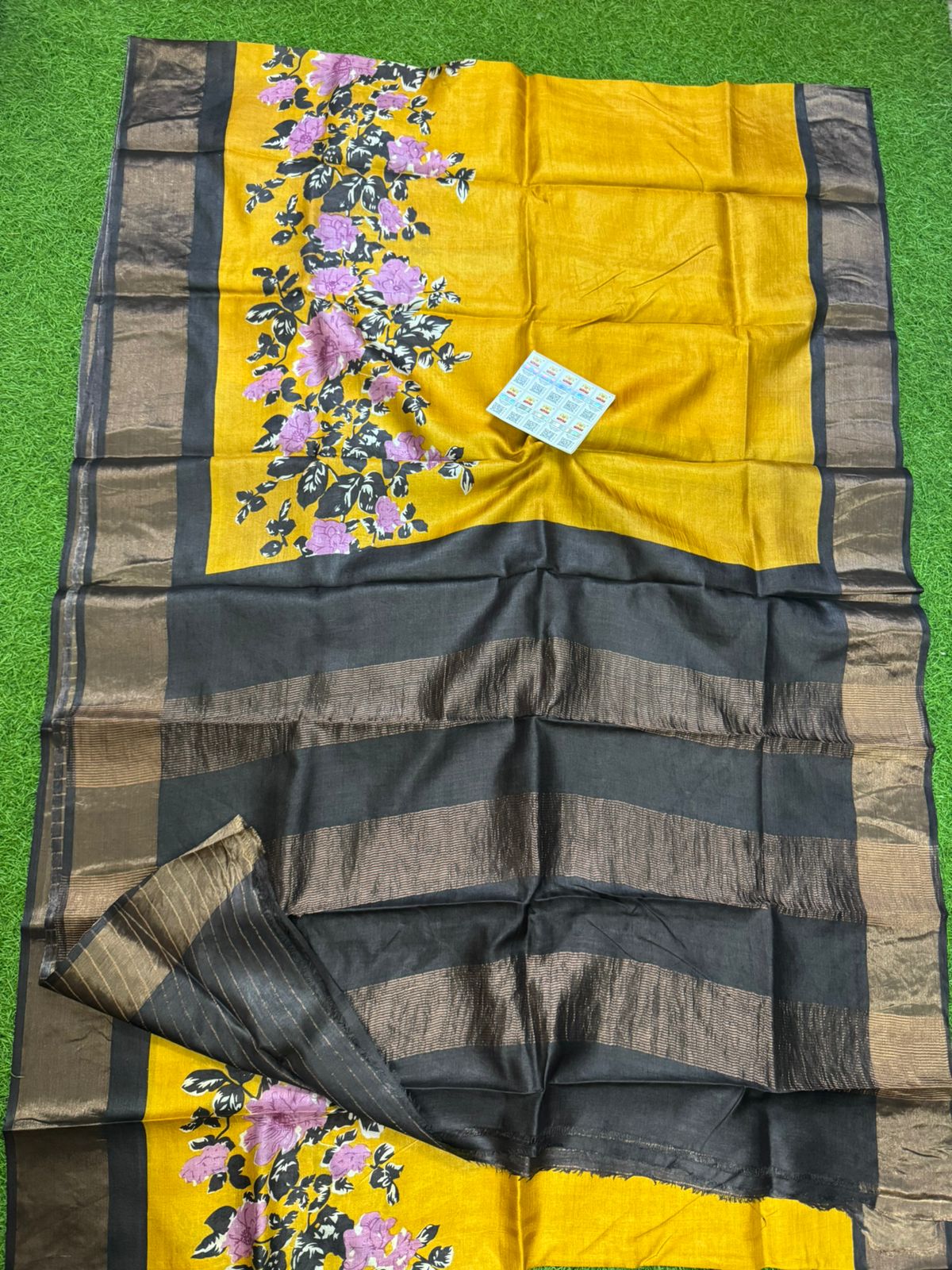 Pure Tussar Silk Saree