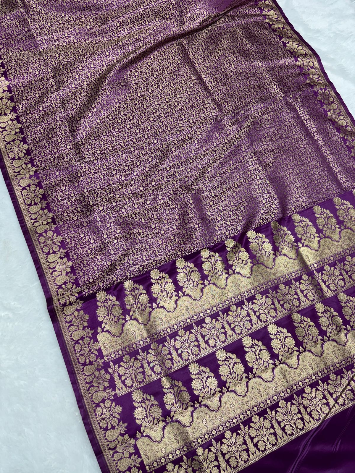 Brocade Mashru Katan Silk Saree