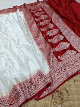 Banarasi Mashru Silk Saree