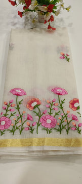 Kota Doria Silk Saree