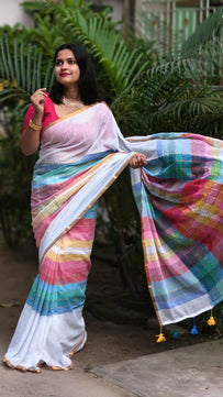 Mulmul Cotton Saree