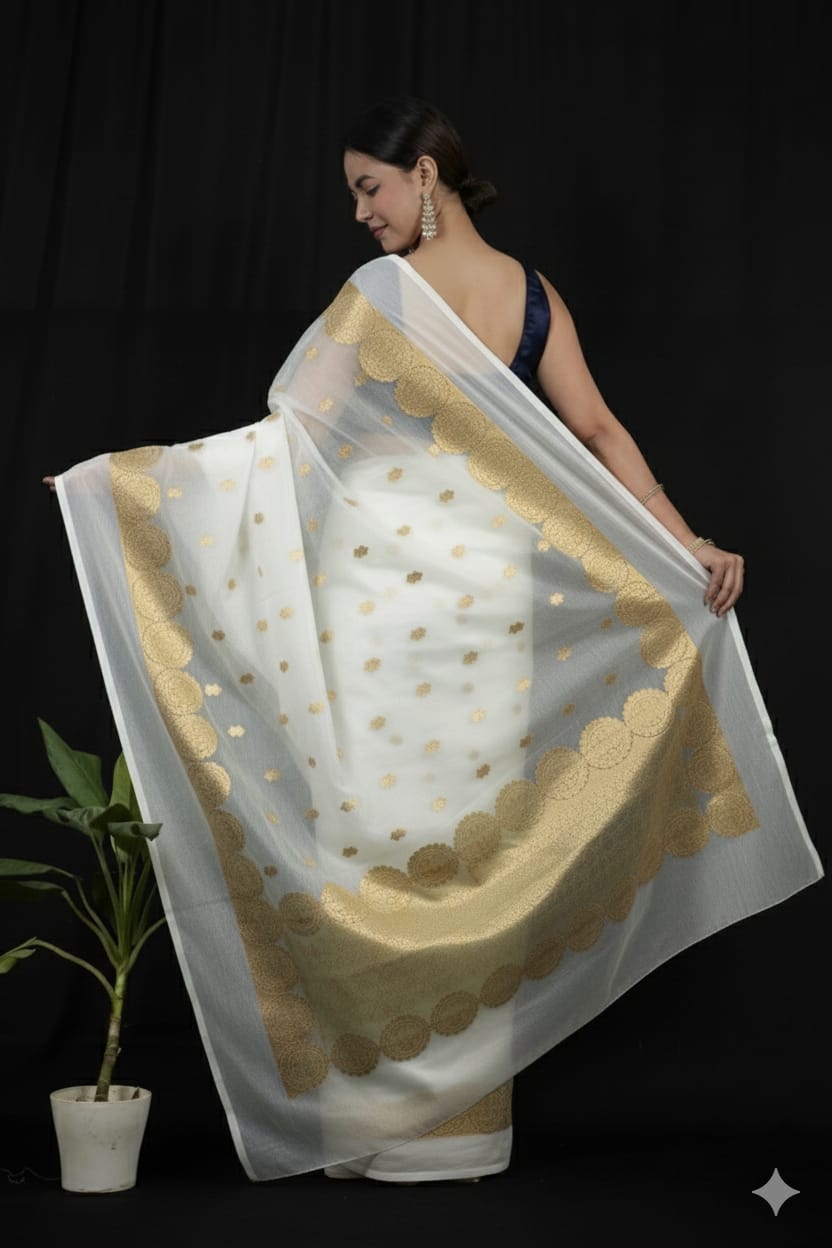 Kora Organza Saree