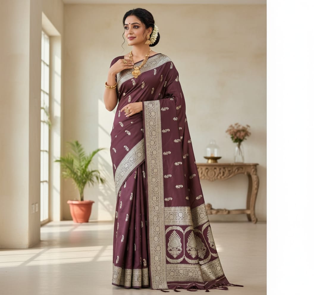 Mashru Silk Saree