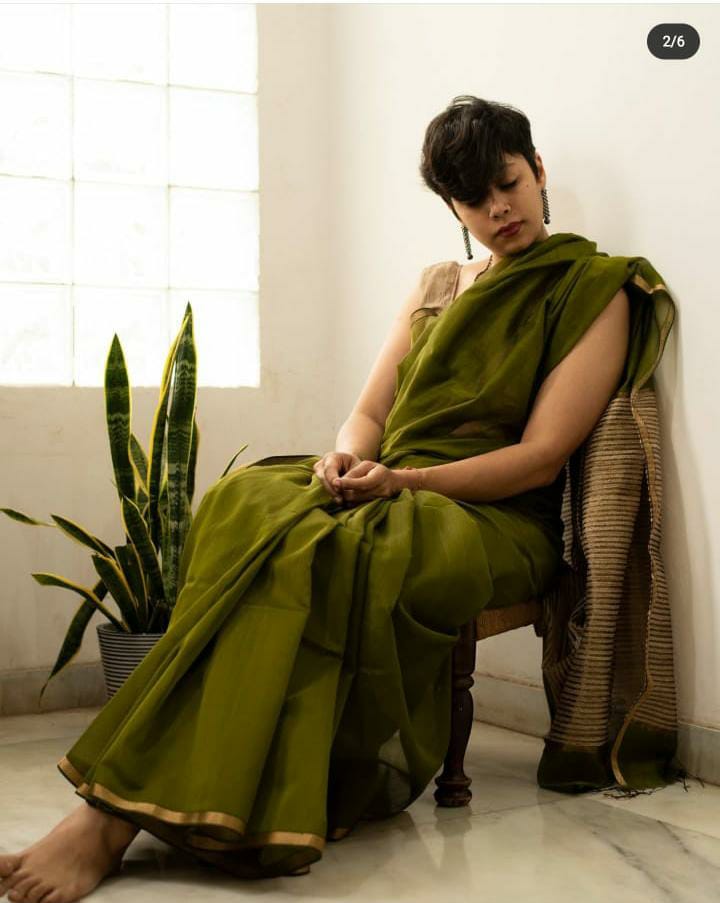 Silk Saree with Beautiful Weaving Design