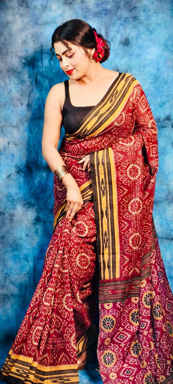 Slab Cotton Saree