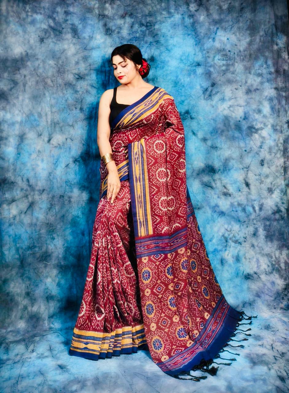 Slab Cotton Saree