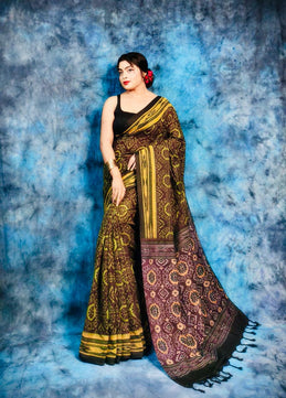 Slab Cotton Saree