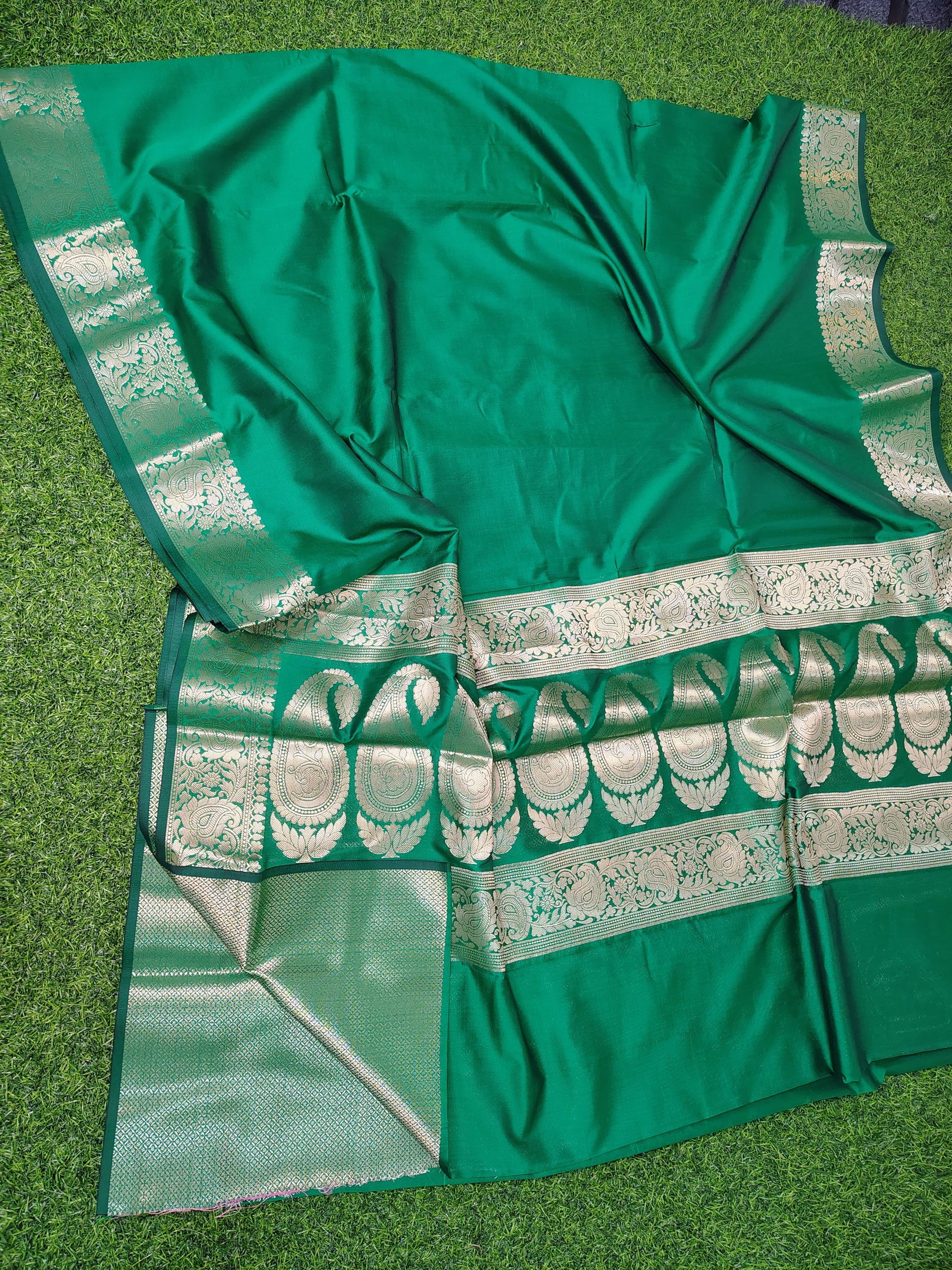 Beautiful Banarasi Soft Katan Silk Woven Saree