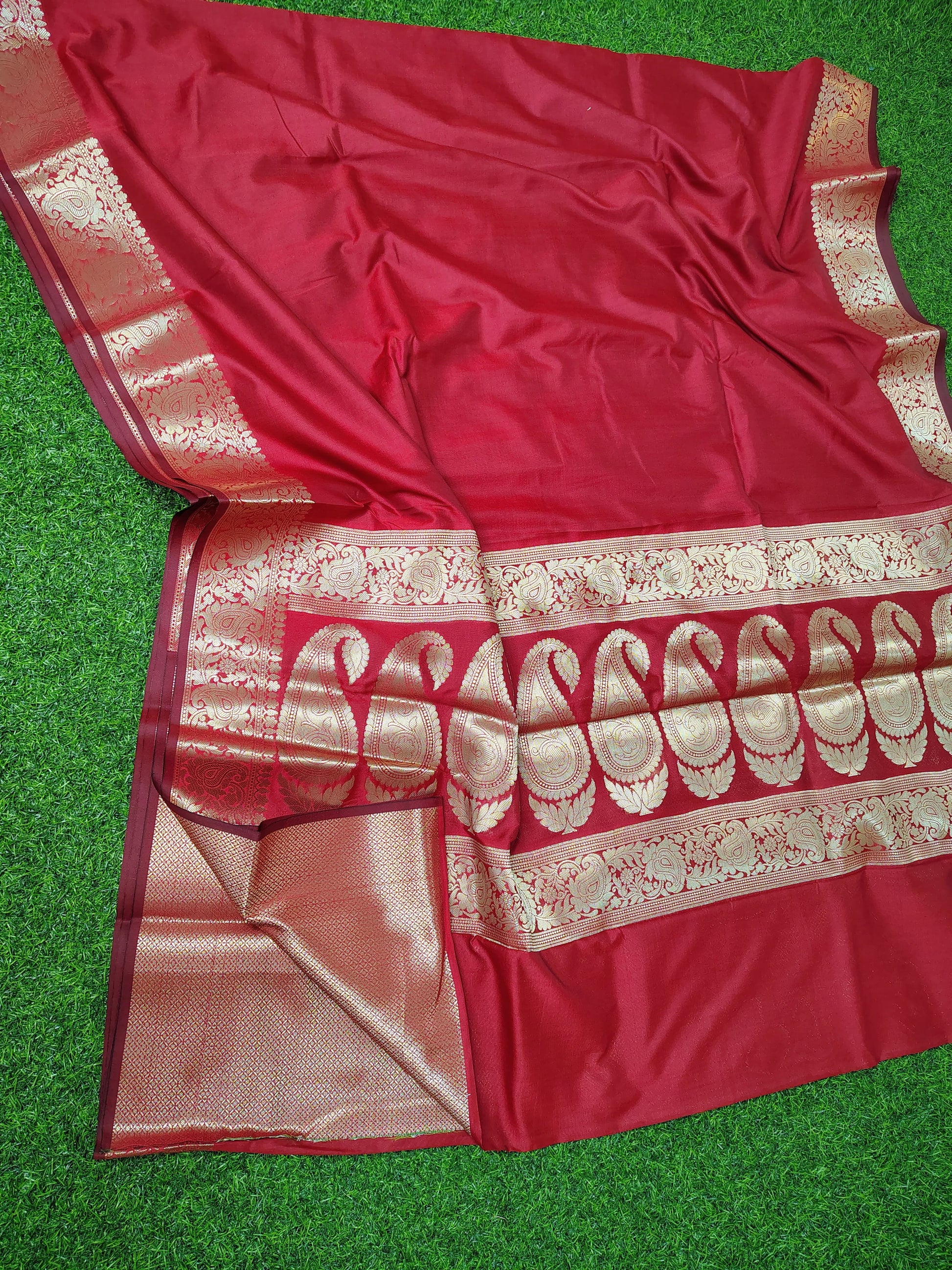 Beautiful Banarasi Soft Katan Silk Woven Saree