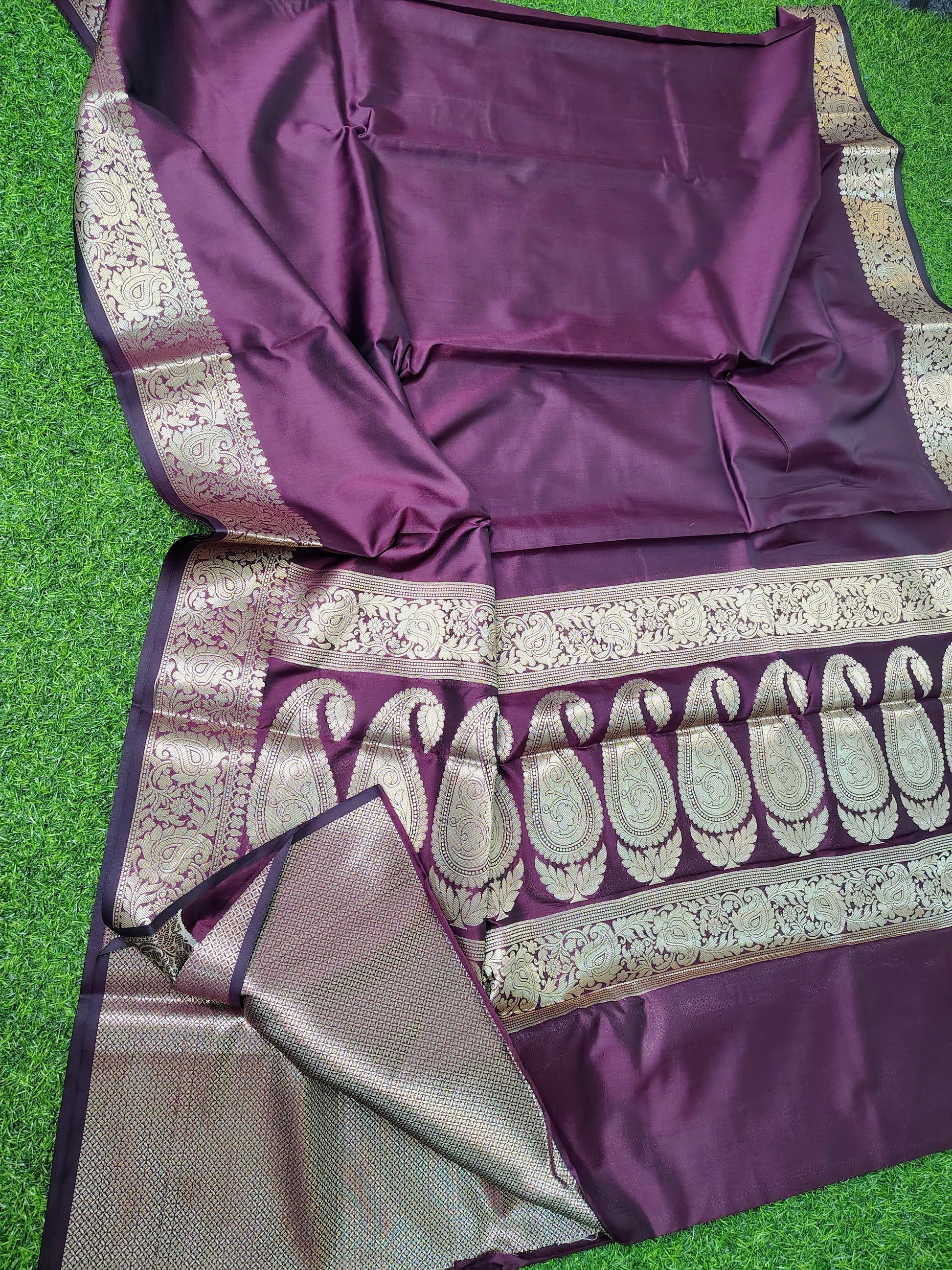 Beautiful Banarasi Soft Katan Silk Woven Saree