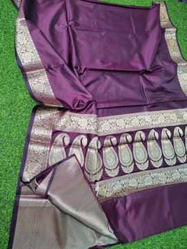 Beautiful Banarasi Soft Katan Silk Woven Saree