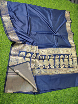 Beautiful Banarasi Soft Katan Silk Woven Saree