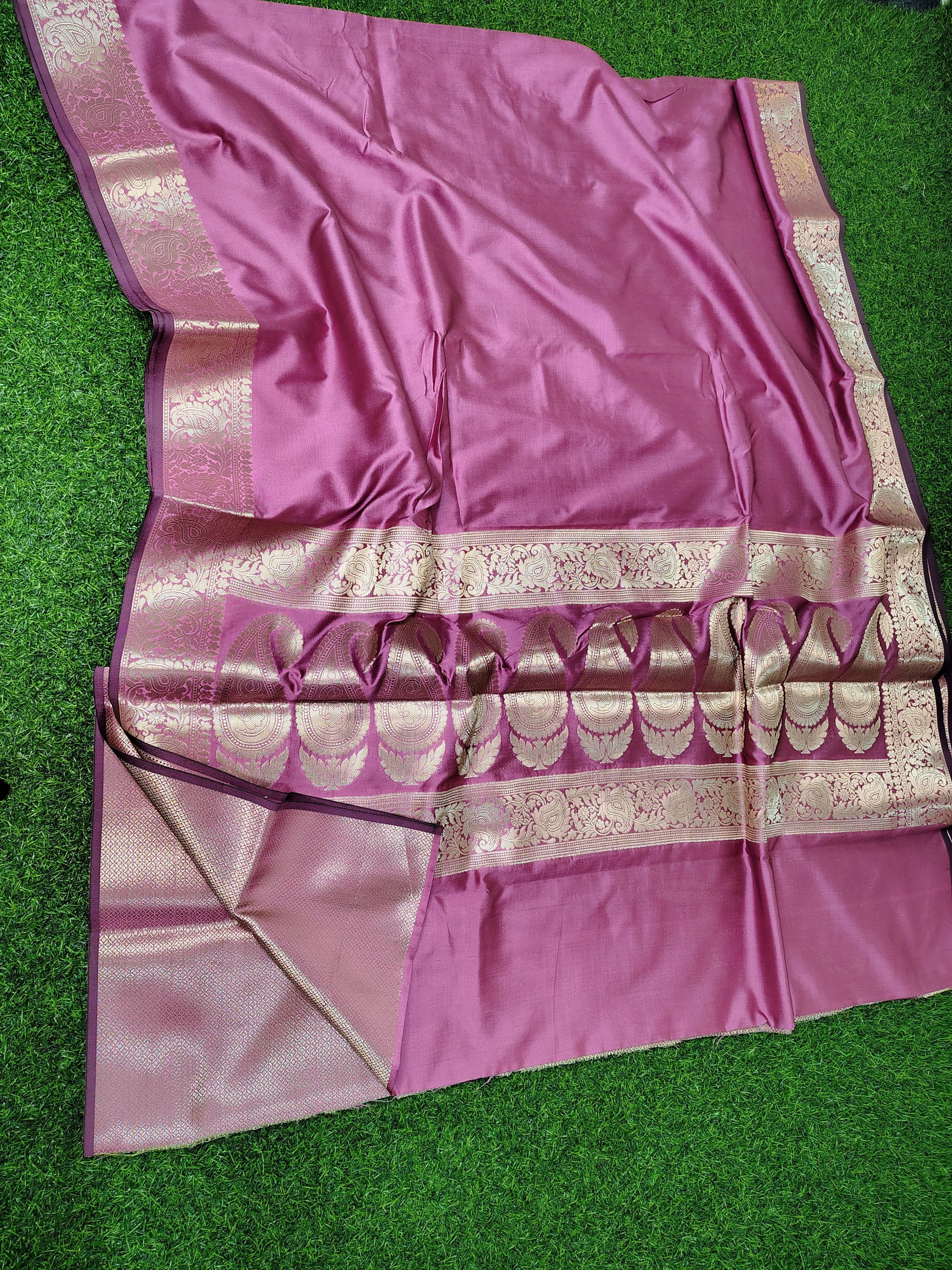 Beautiful Banarasi Soft Katan Silk Woven Saree