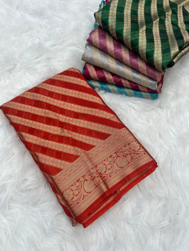 Banarasi Katan Georgette Saree