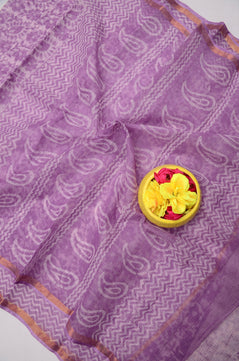 Handcrafted Pure Cotton Kota Doria Batik Saree