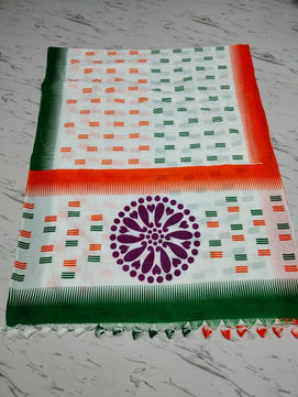 Independence Day Special – Cotton Print Saree
