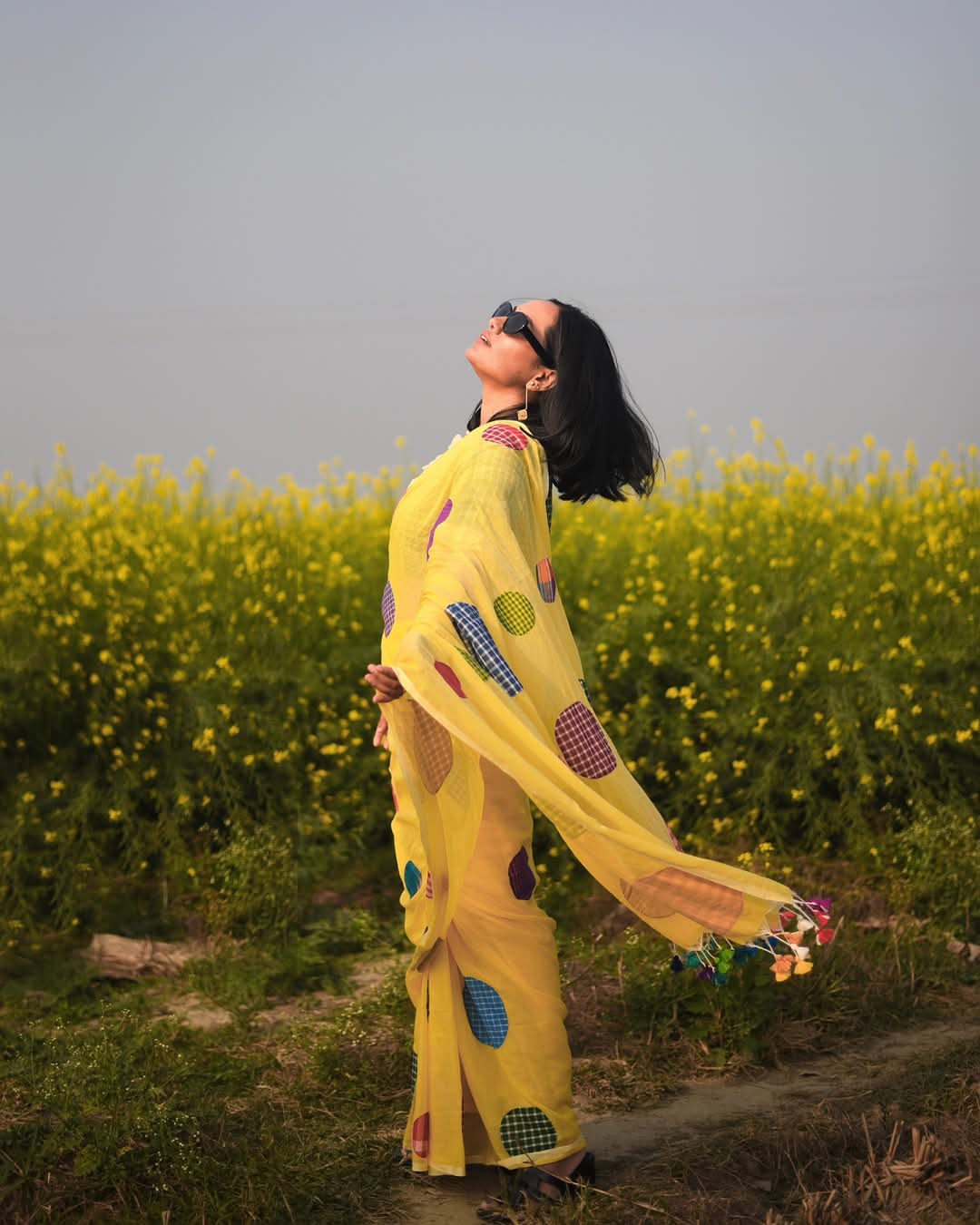 Exclusive Gamcha Ball Work Saree – New Trending Design