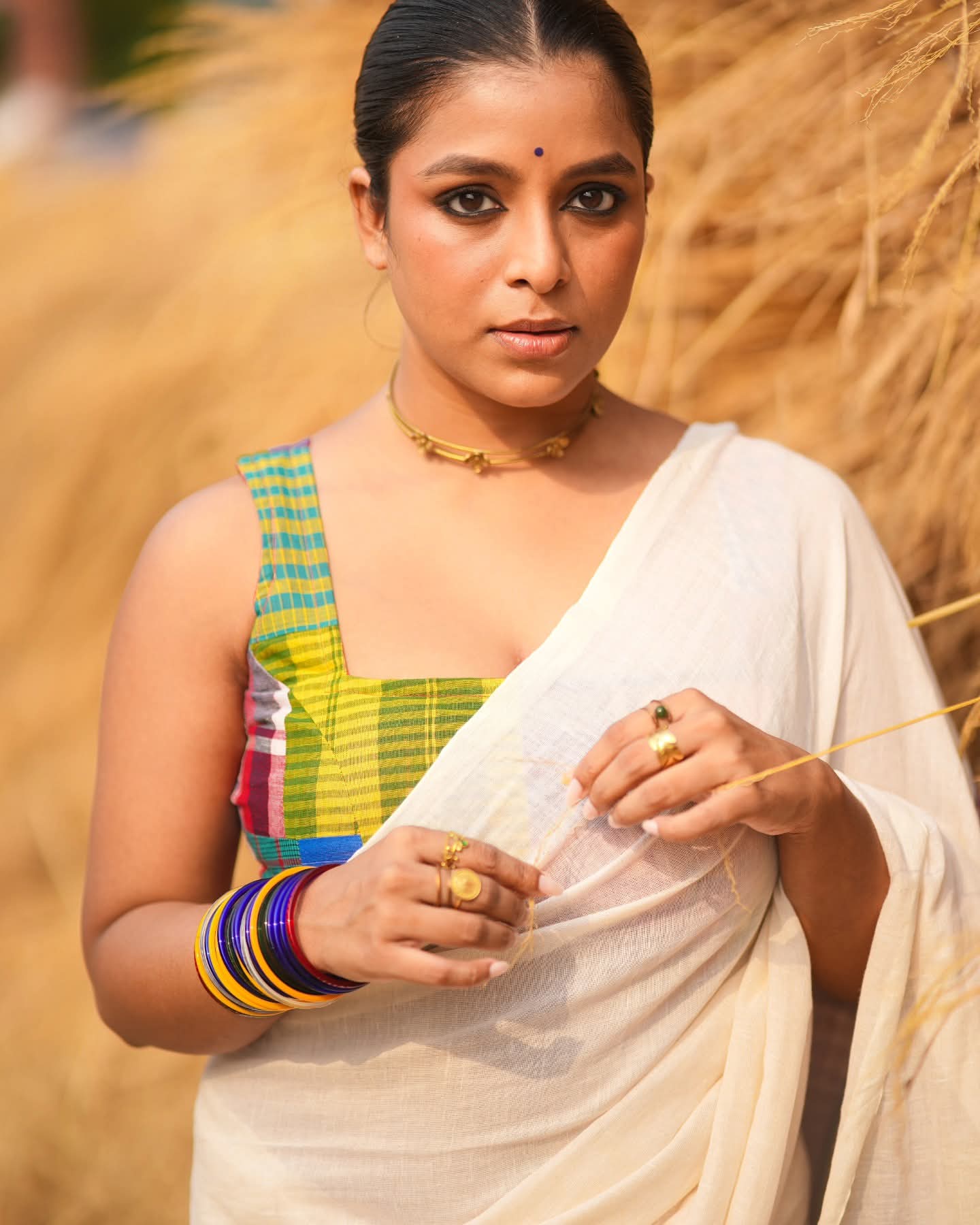 Mulmul Cotton Saree- Mixmatch Box Design