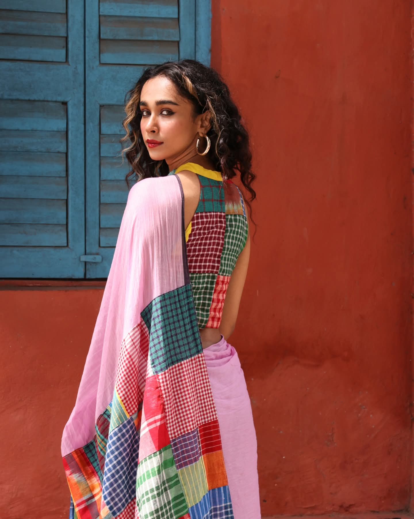 Mulmul Cotton Saree- Mixmatch Box Design