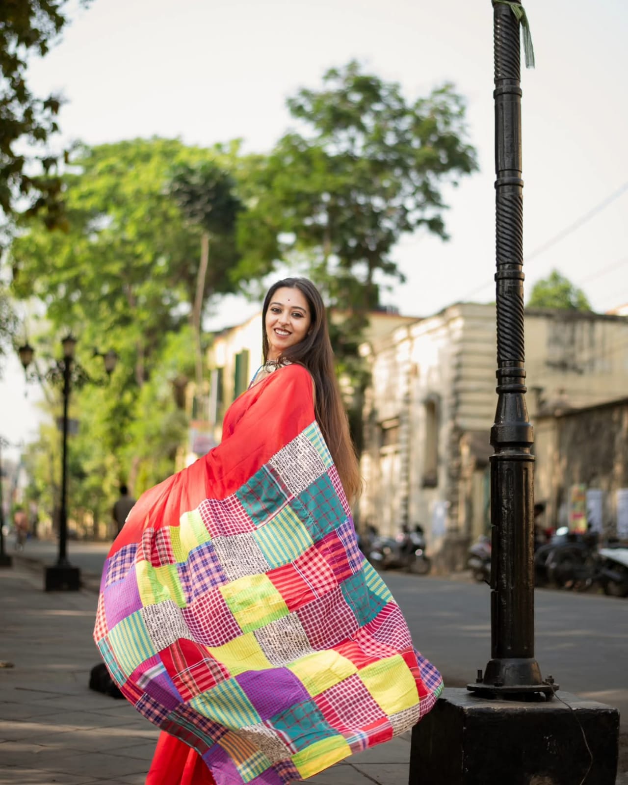 Mulmul Cotton Saree- Mixmatch Box Design
