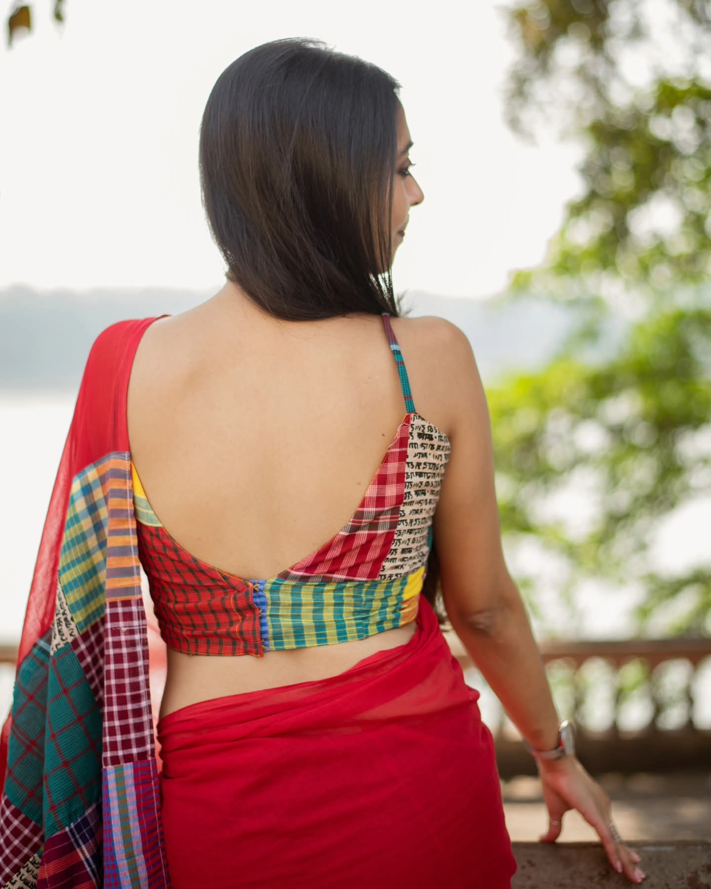 Mulmul Cotton Saree- Mixmatch Box Design