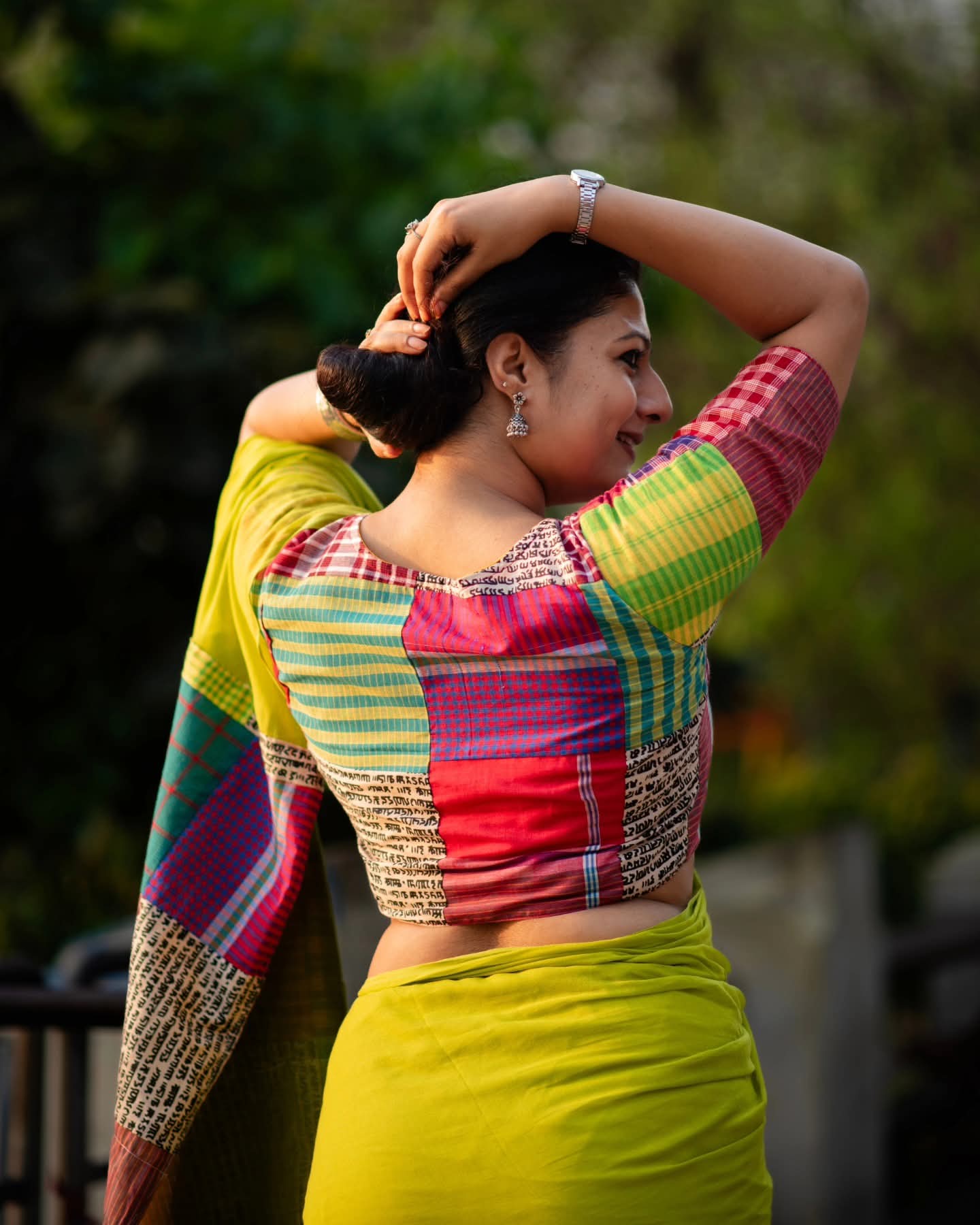 Mulmul Cotton Saree- Mixmatch Box Design
