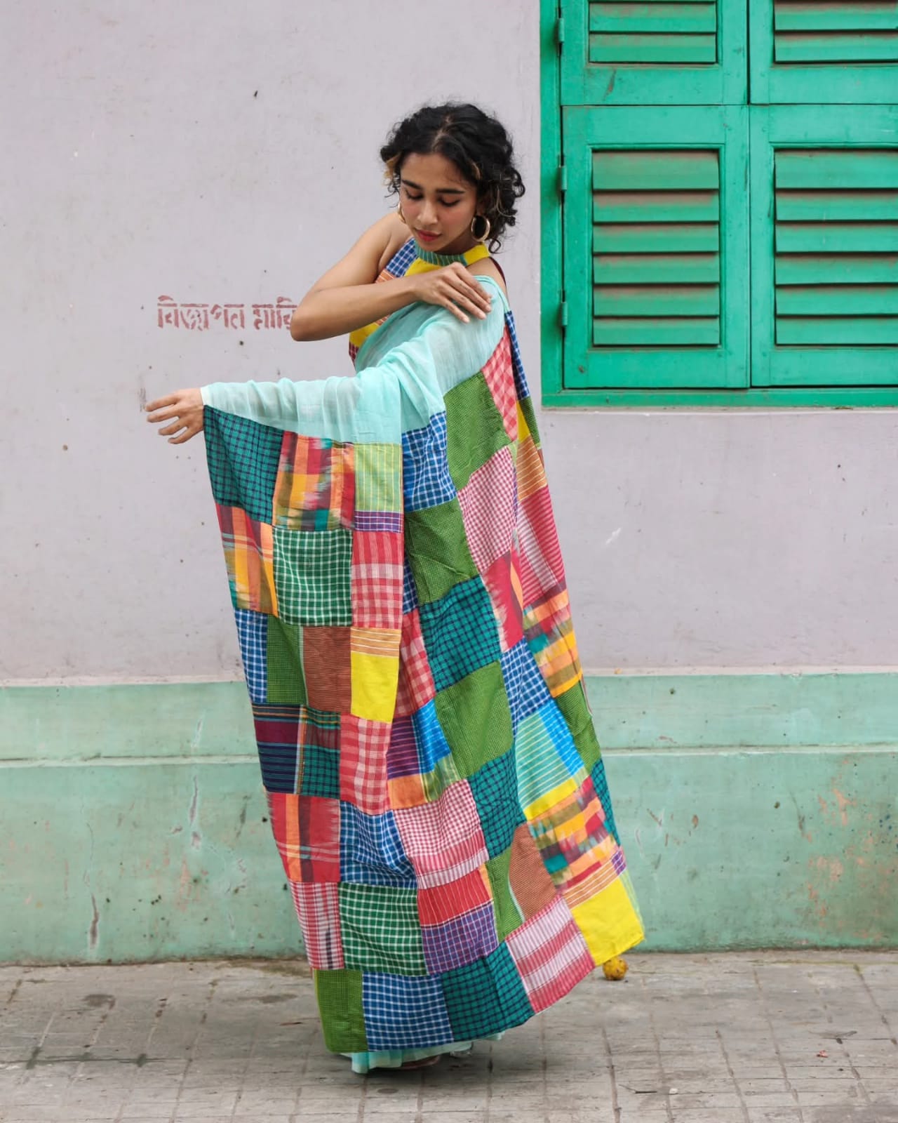 Mulmul Cotton Saree- Mixmatch Box Design