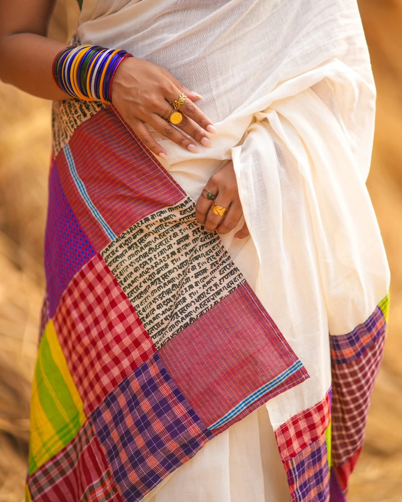 Mulmul Cotton Saree- Mixmatch Box Design