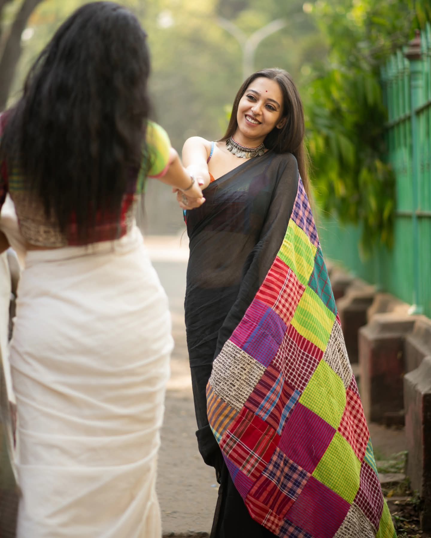 Mulmul Cotton Saree- Mixmatch Box Design