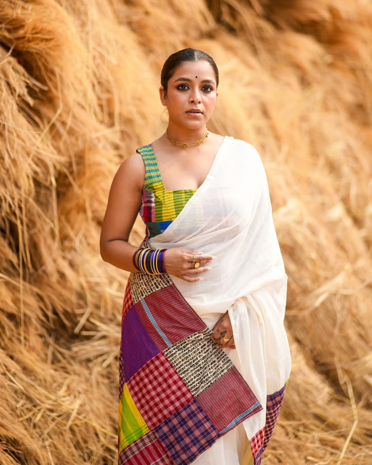 Mulmul Cotton Saree- Mixmatch Box Design