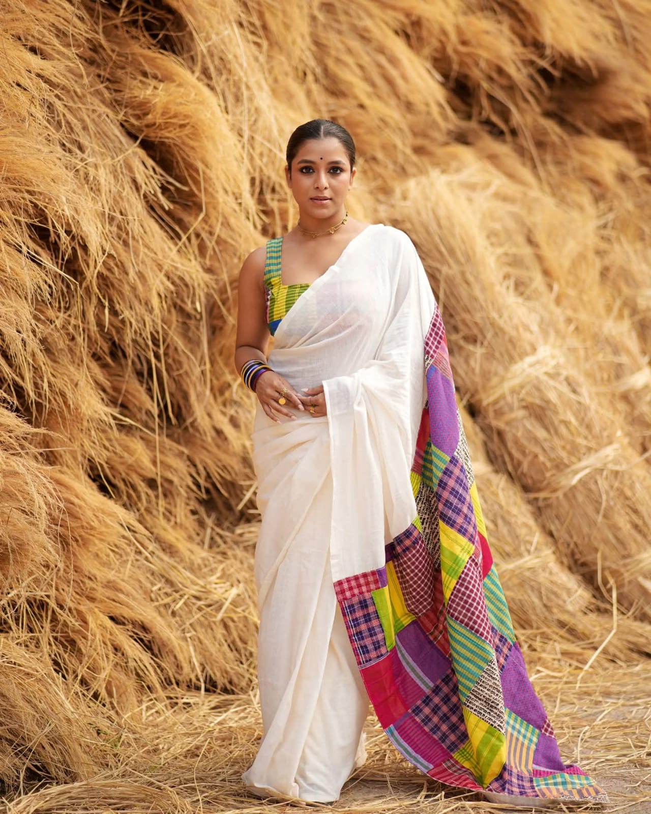 Mulmul Cotton Saree- Mixmatch Box Design