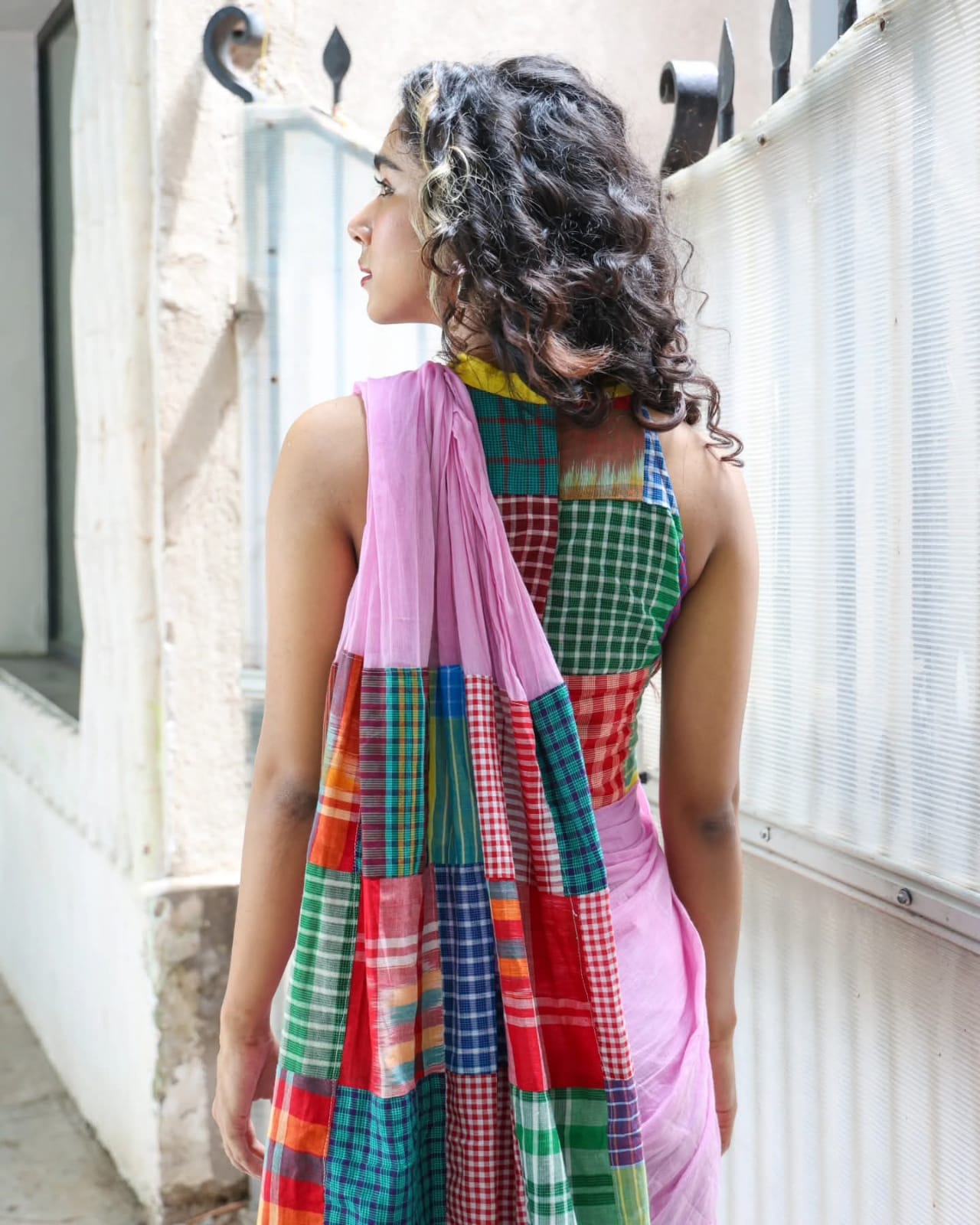 Mulmul Cotton Saree- Mixmatch Box Design