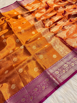 New Exclusive Tissue Silk Saree