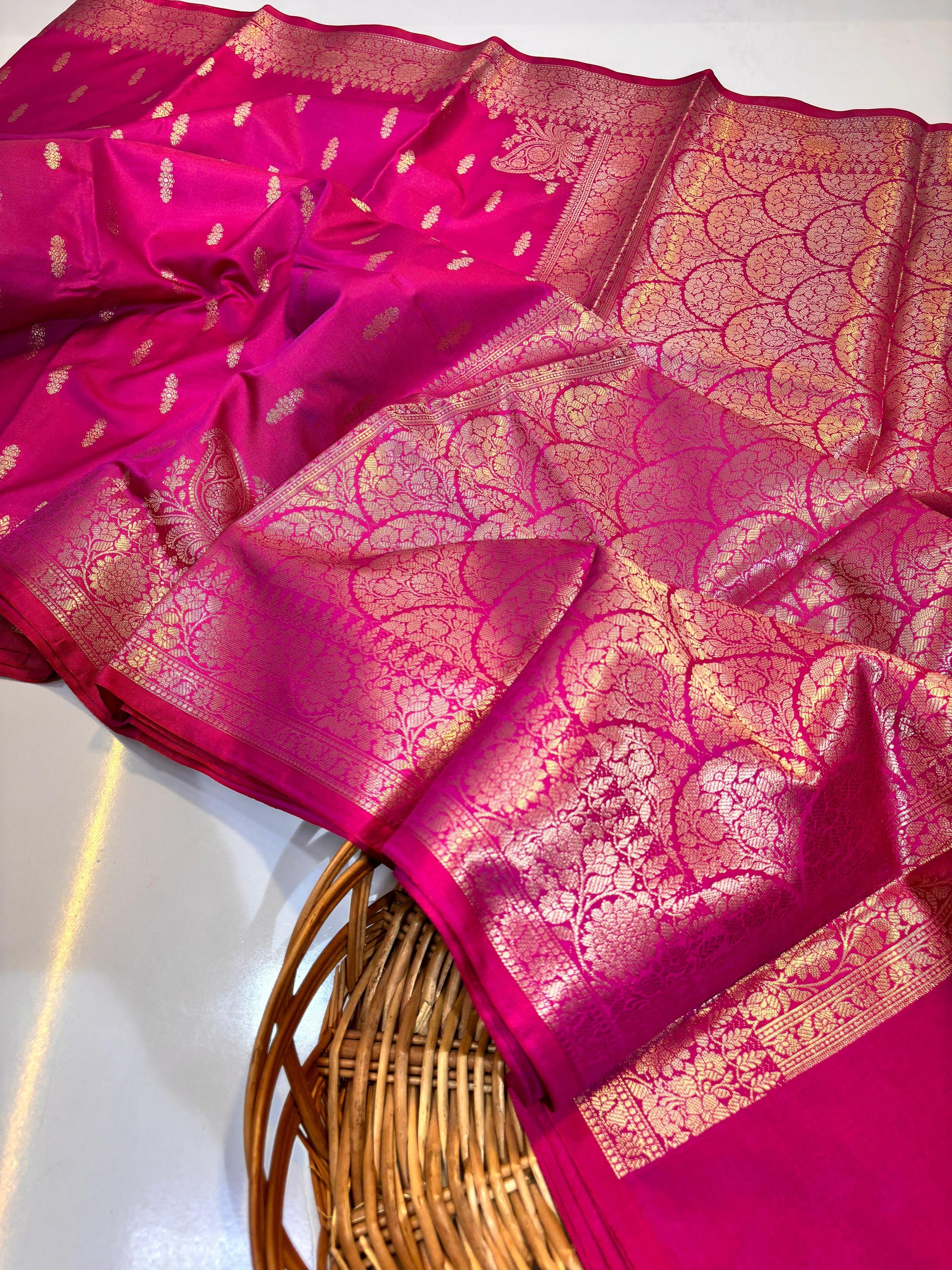 Banarasi Katan Soft Silk Saree