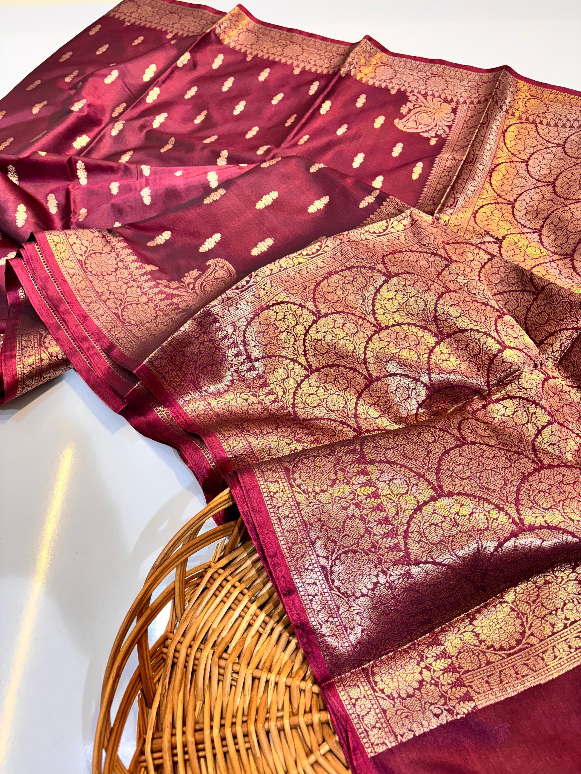 Banarasi Katan Soft Silk Saree