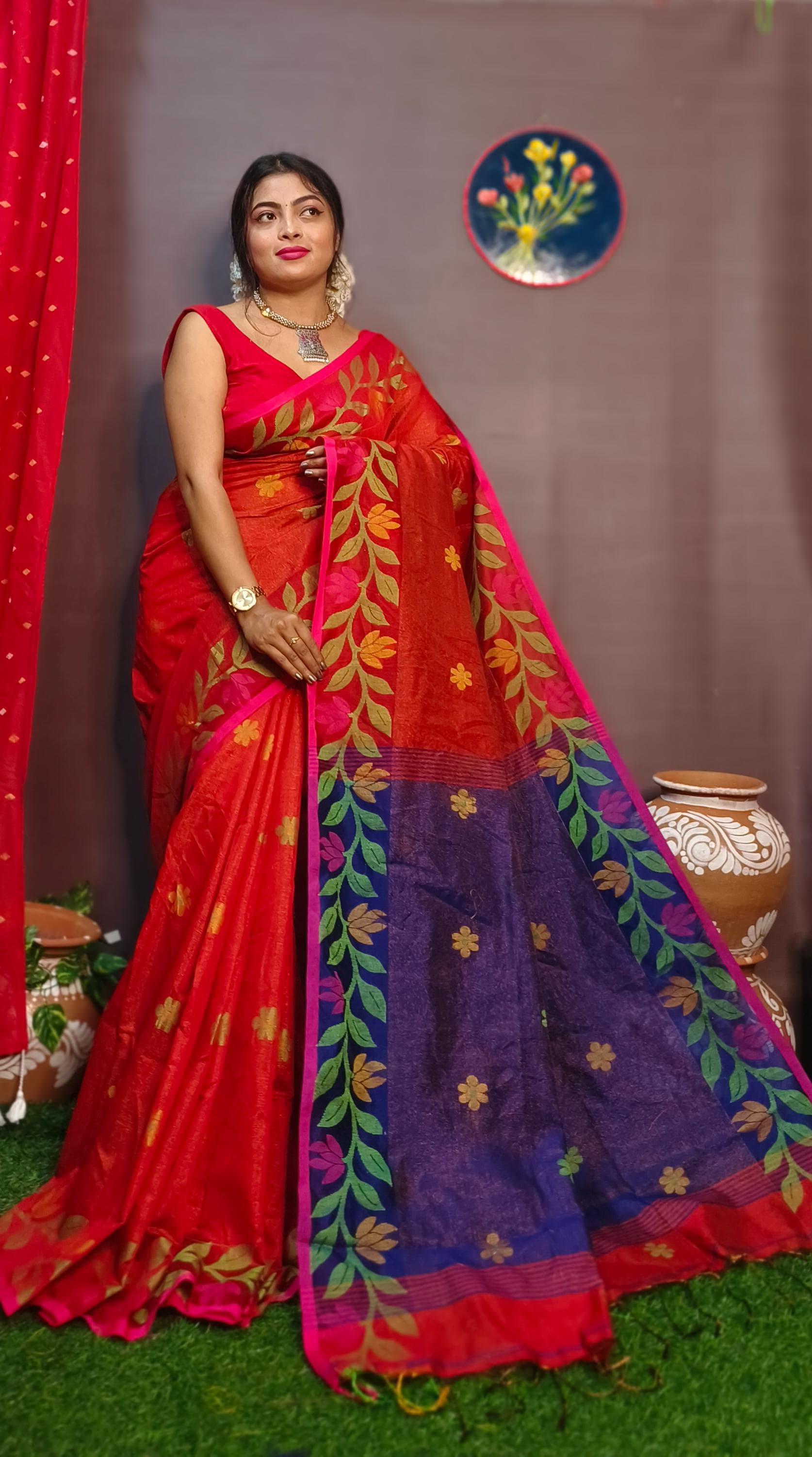 Handloom Tissue Saree