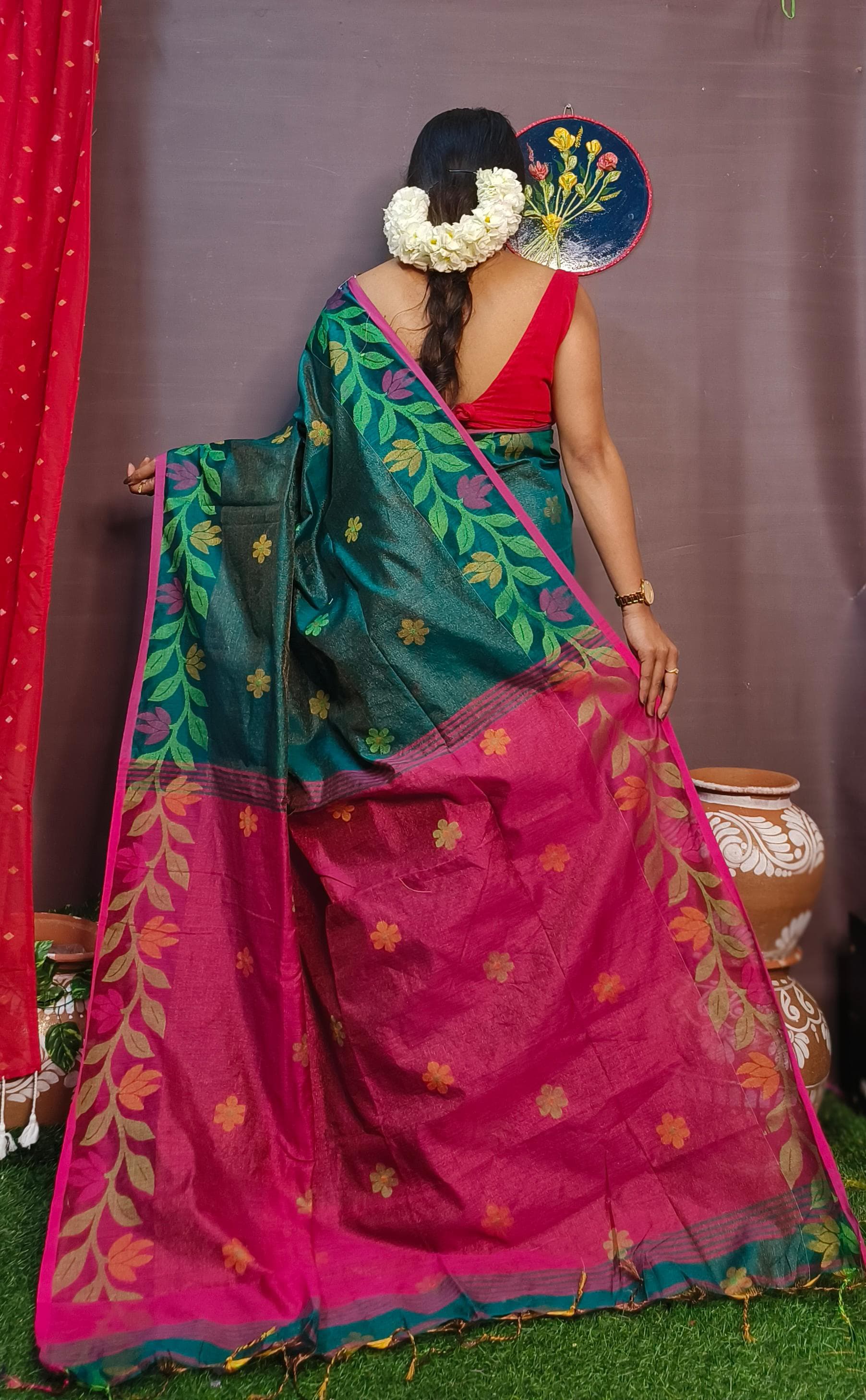 Handloom Tissue Saree