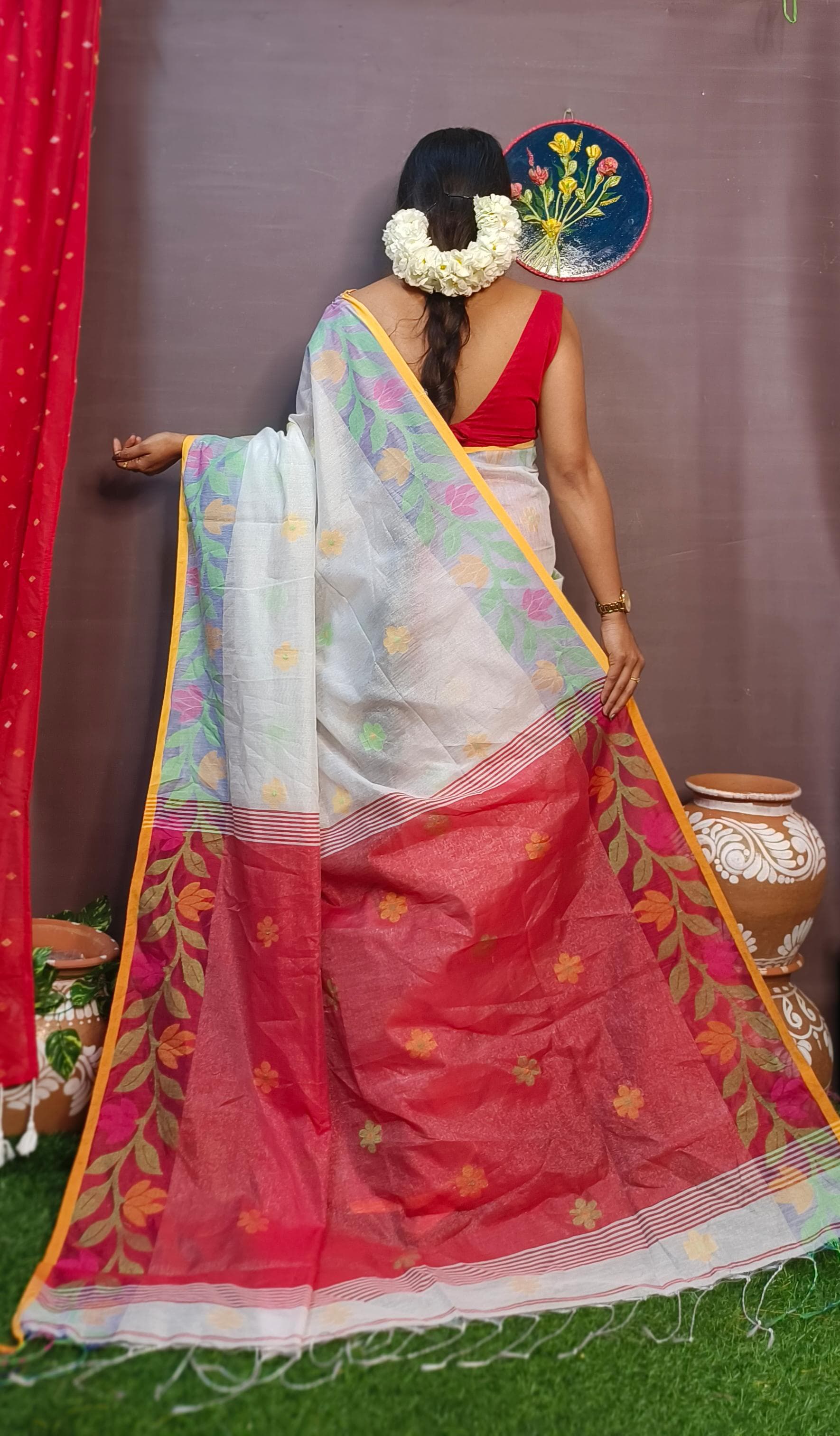 Handloom Tissue Saree