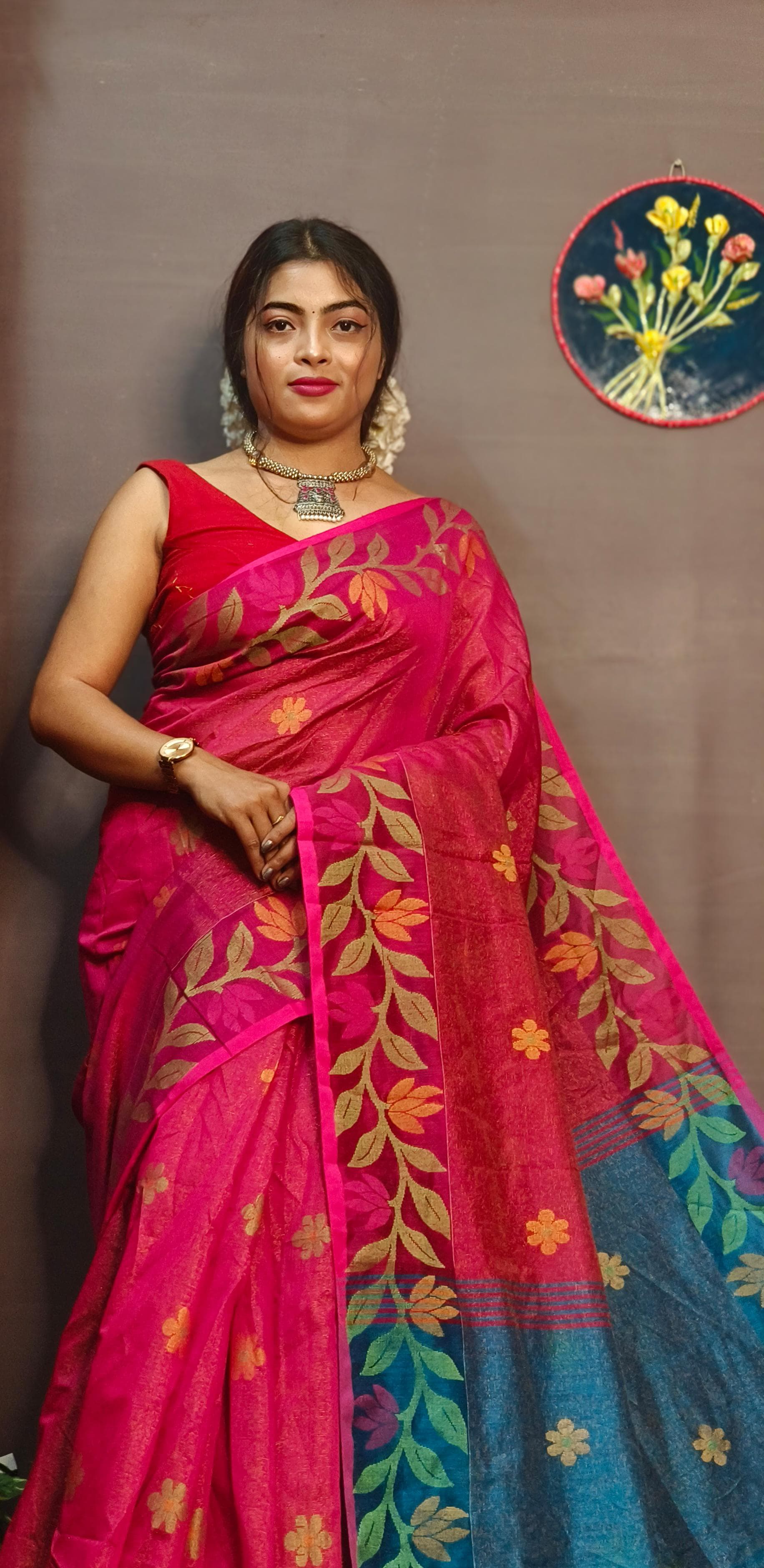 Handloom Tissue Saree