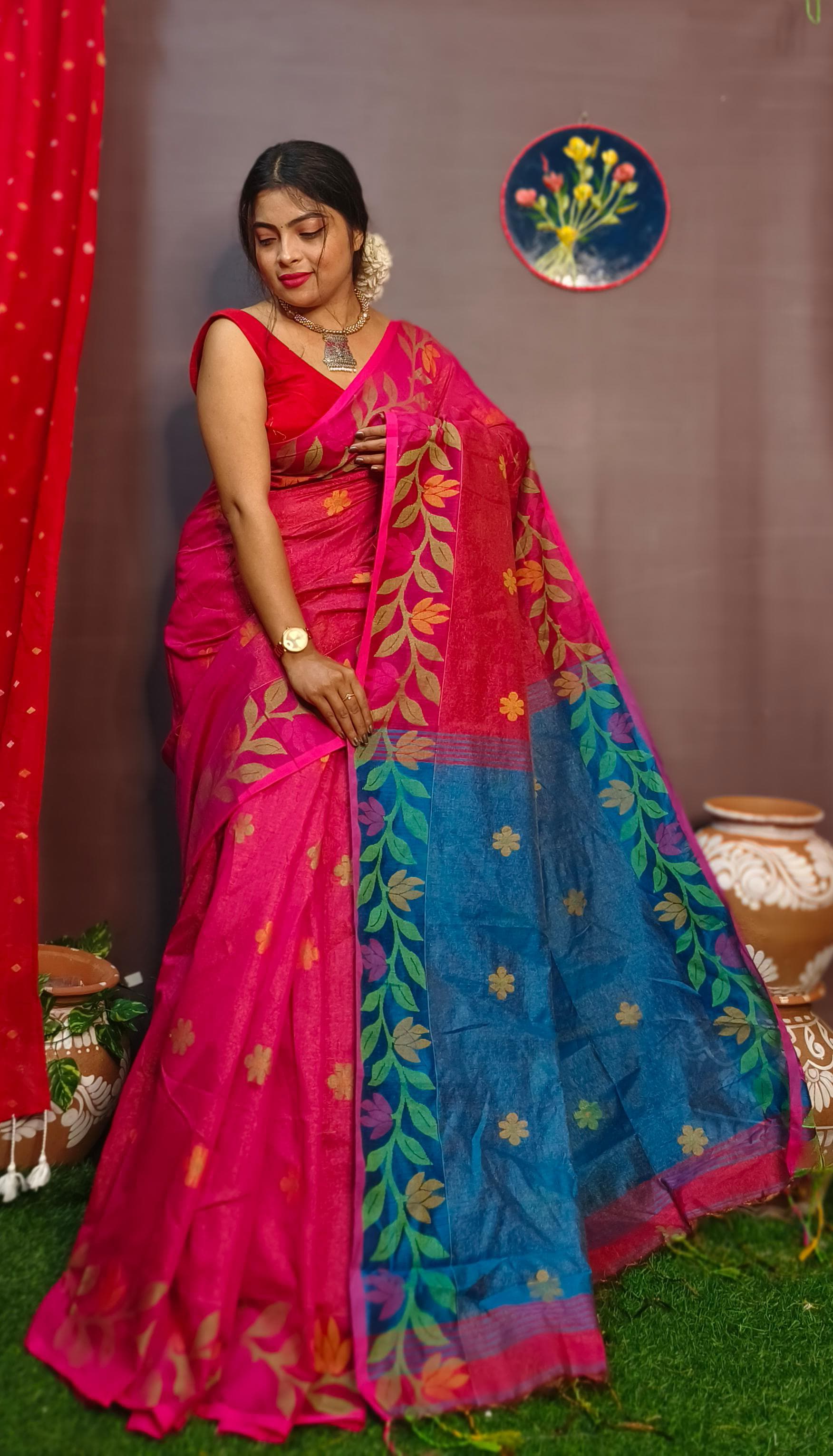 Handloom Tissue Saree