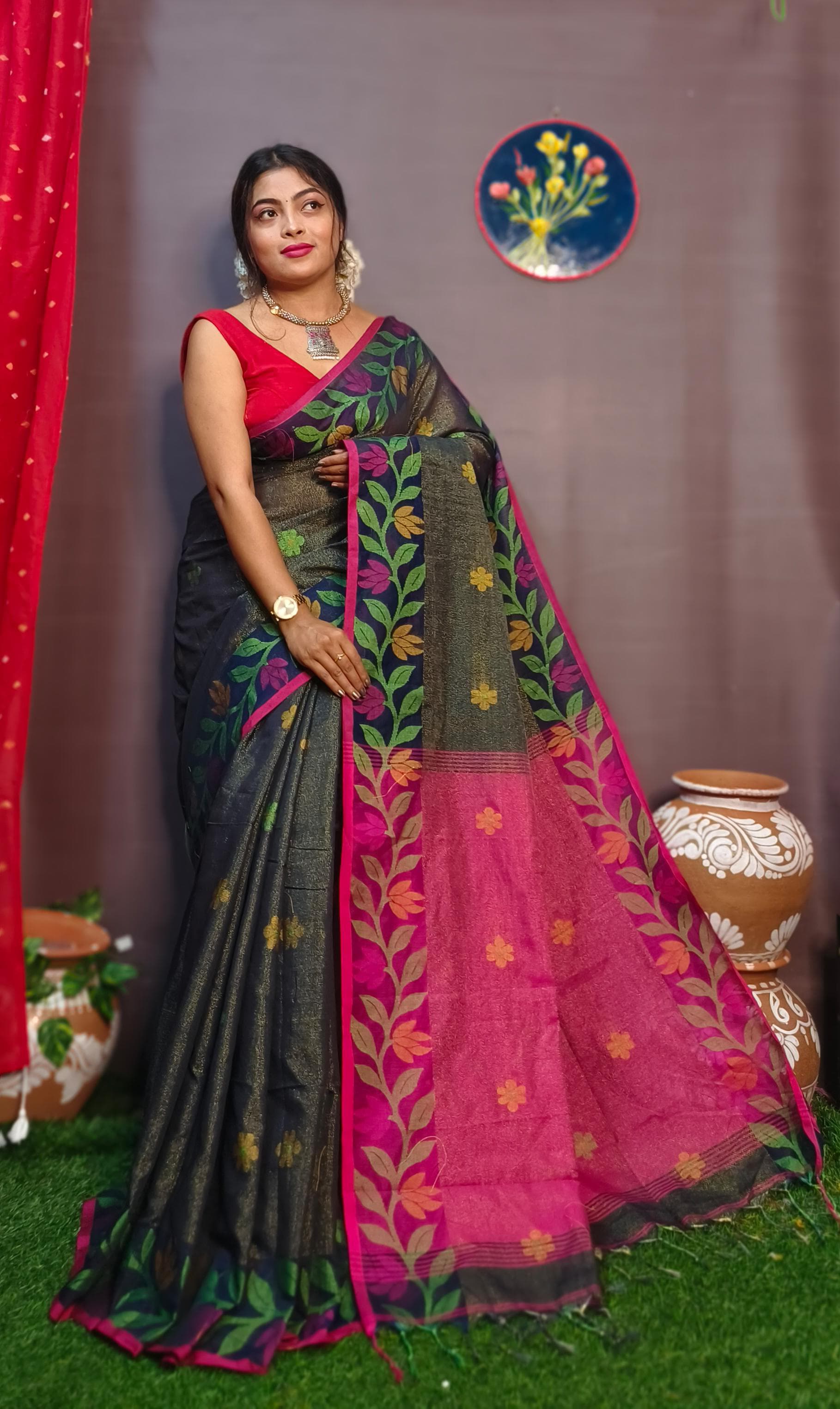 Handloom Tissue Saree