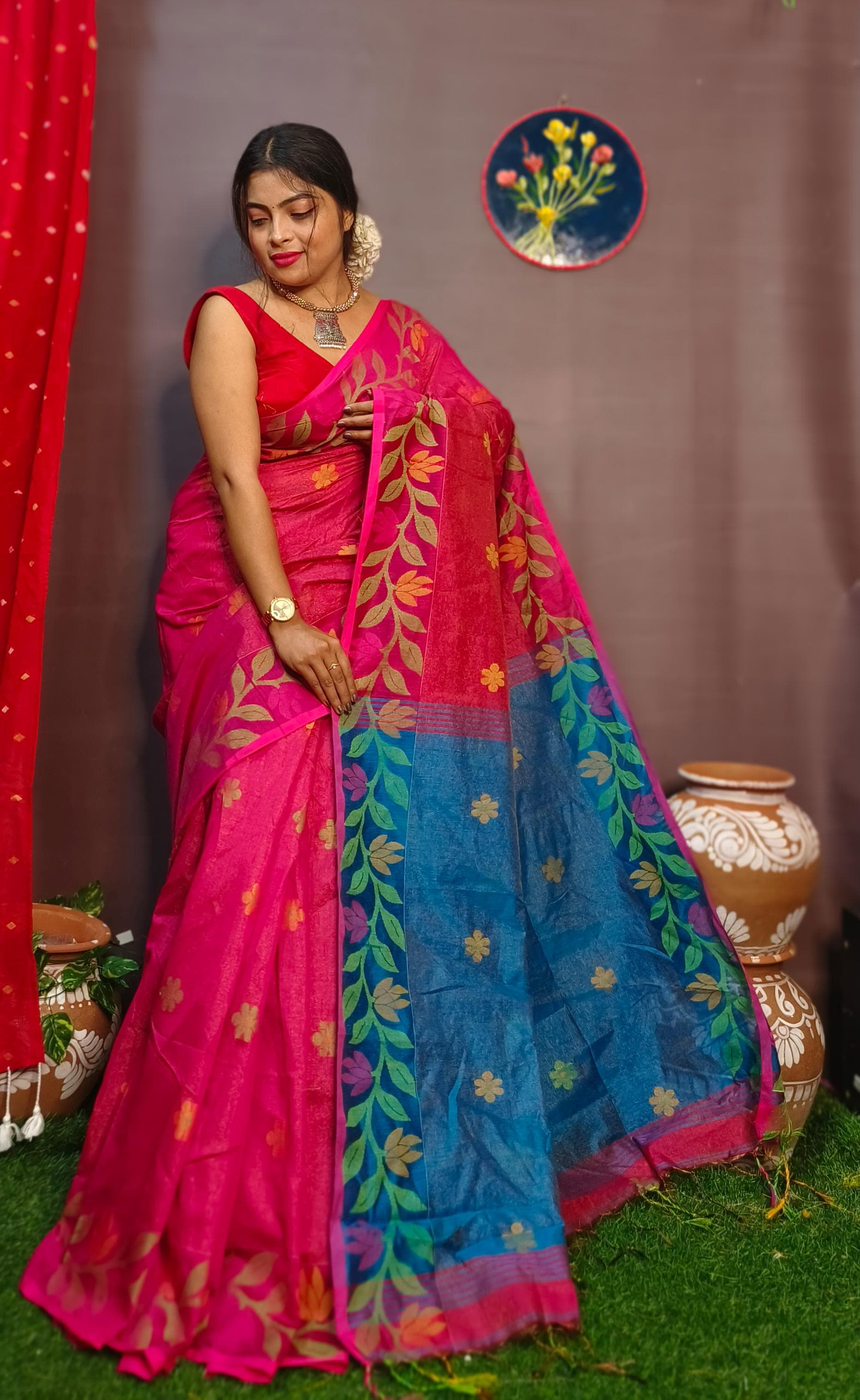 Handloom Tissue Saree