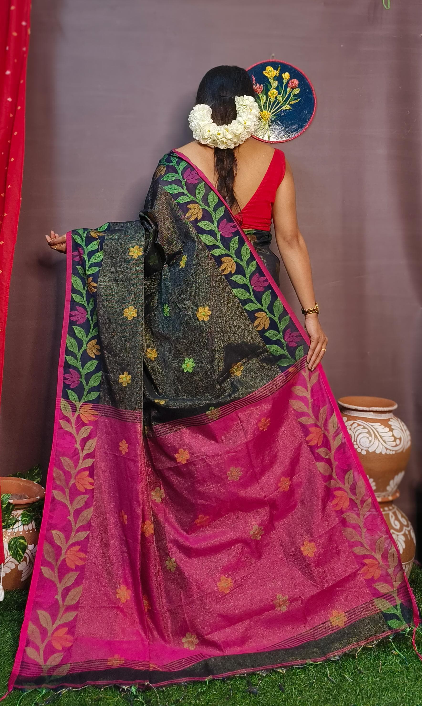 Handloom Tissue Saree