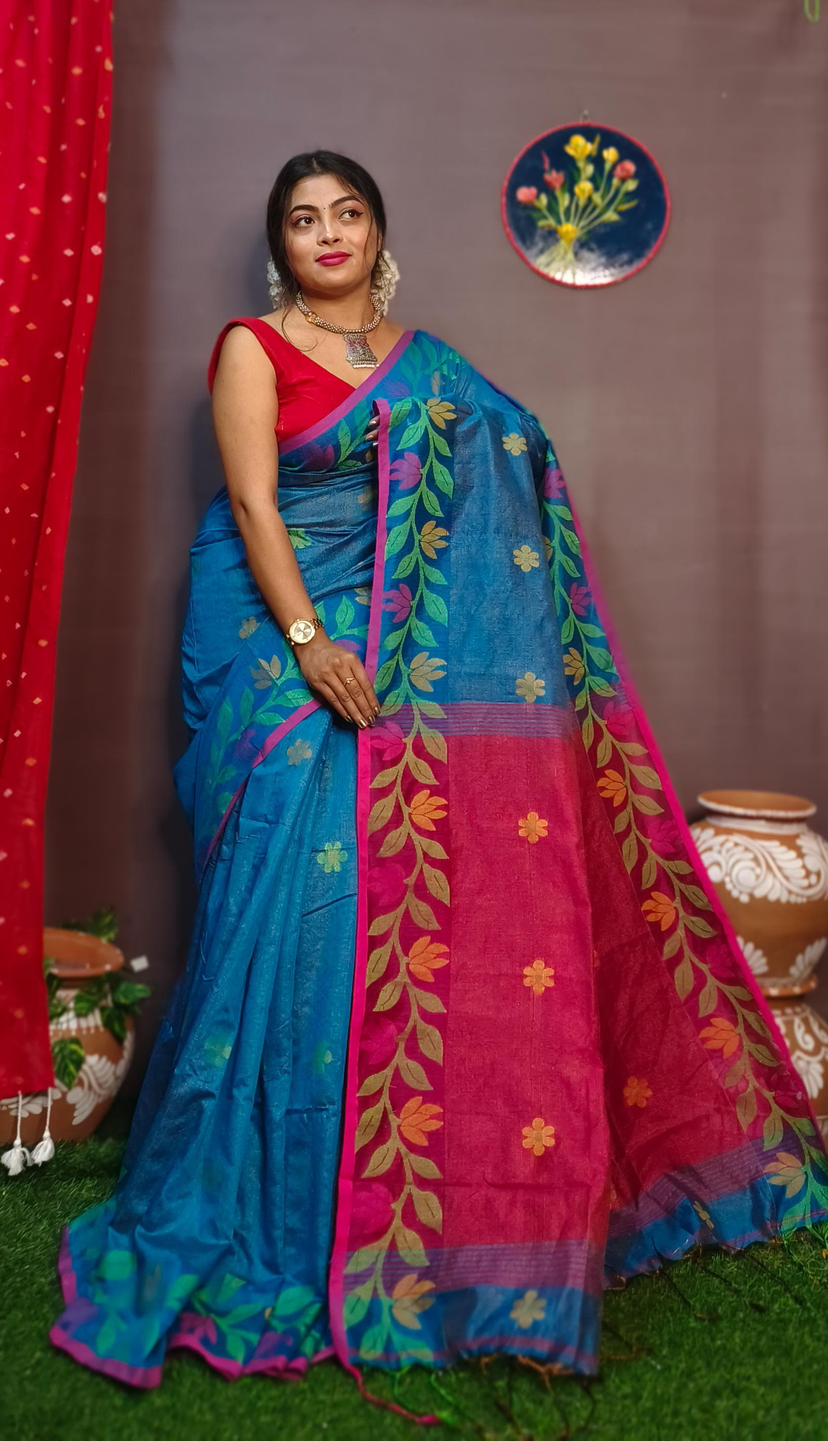 Handloom Tissue Saree