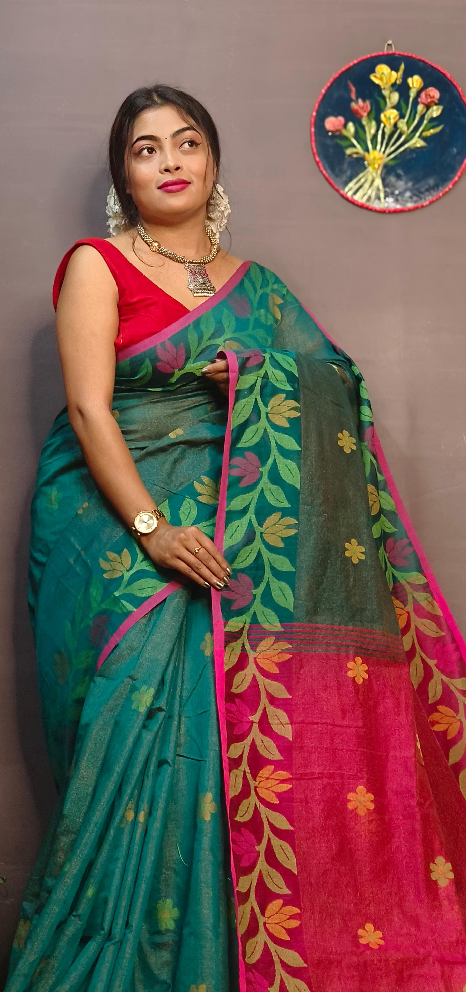 Handloom Tissue Saree